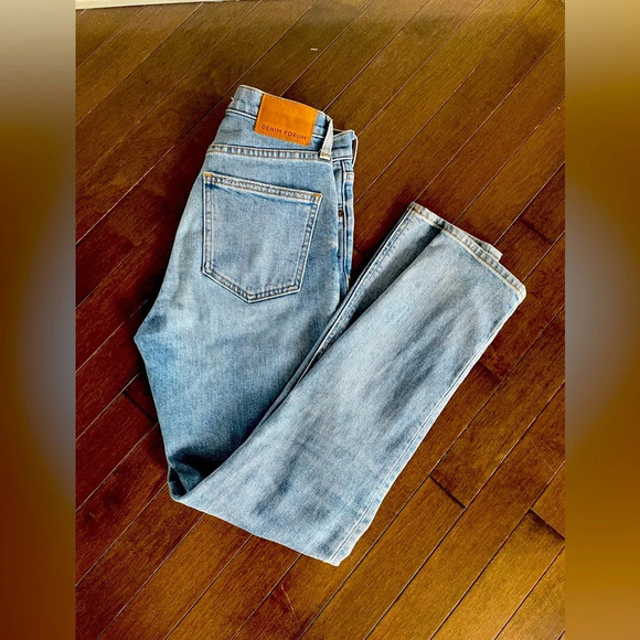 Denim Forum Denim - Aritzia Denim Forum The Yoko High Rise Slim Jeans size 24W/27L
